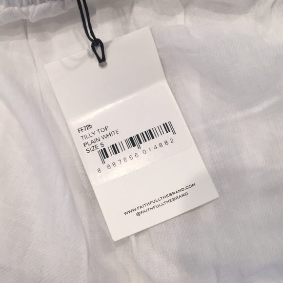BNWT Faithfull The Brand Tilly Top - Picture 2 of 4